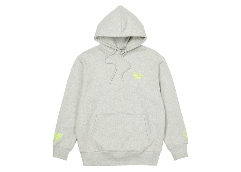 Palace x Rapha EF Education First Hoodie Grey Marl