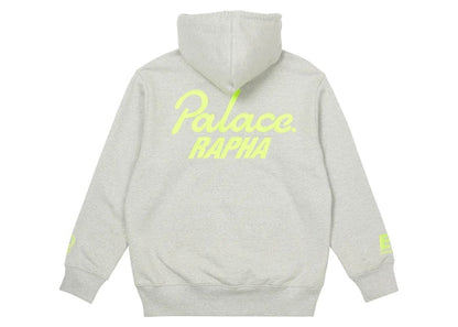Palace x Rapha EF Education First Hoodie Grey Marl
