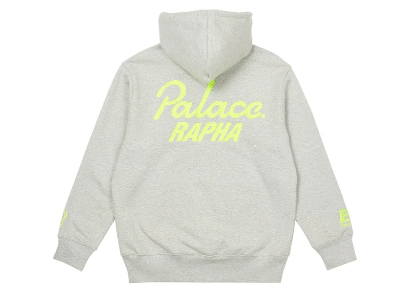 Palace x Rapha EF Education First Hoodie Grey Marl