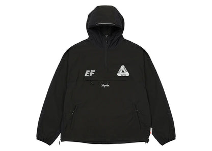 Palace x Rapha EF Education First Pullover Jacket Black