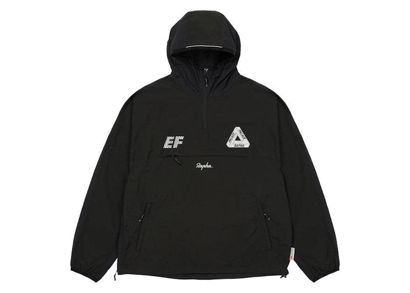 Palace x Rapha EF Education First Pullover Jacket Black