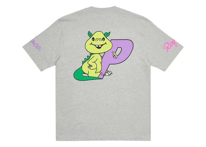 Palace x Rapha EF Education First T-shirt Grey Marl