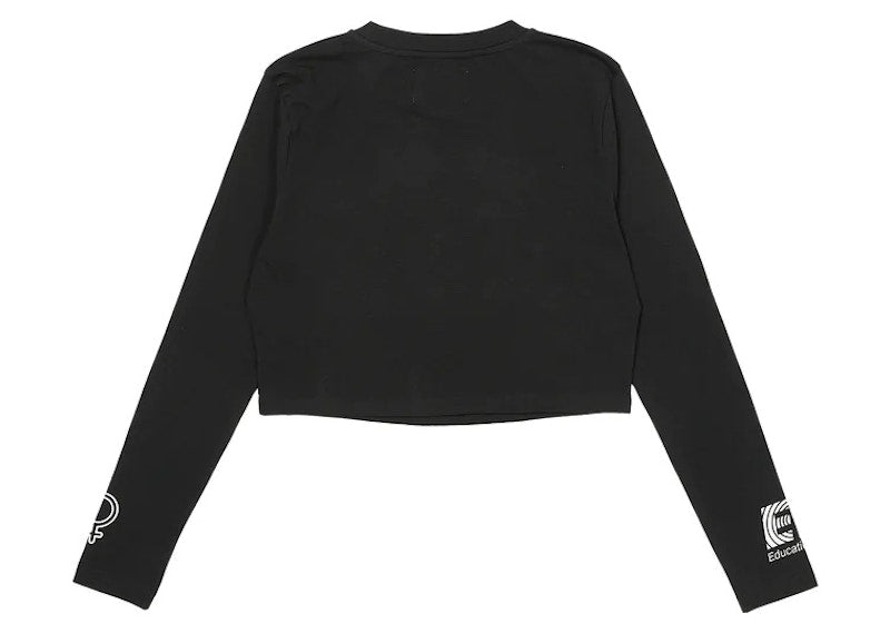 Palace x Rapha EF Education First Women's Cropped T-shirt Black