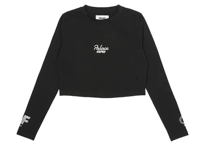 Palace x Rapha EF Education First Women's Cropped T-shirt Black