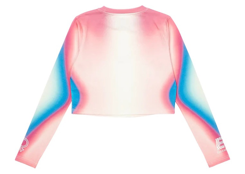 Palace x Rapha EF Education First Women's Cropped T-shirt Pink