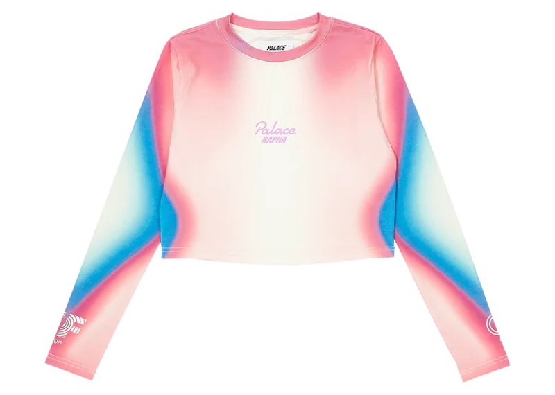 Palace x Rapha EF Education First Women's Cropped T-shirt Pink