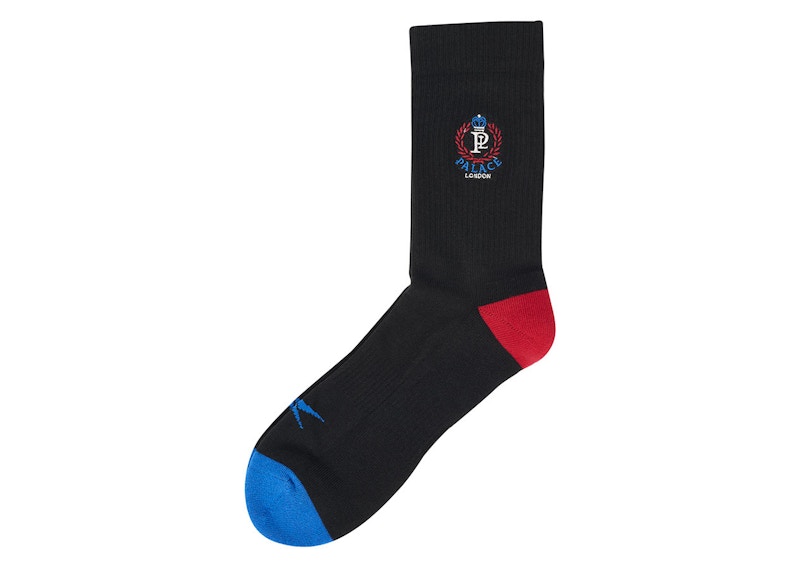Palace x Reebok NPC Socks Black