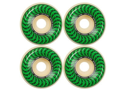 Palace x Spitfire Conical Full Formula Four Natural 54mm Wheels White/Green