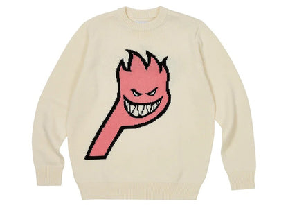 Palace x Spitfire Knit Cream