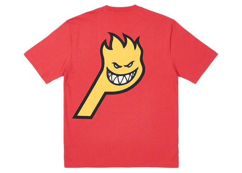 Palace x Spitfire P-Head T-Shirt Red