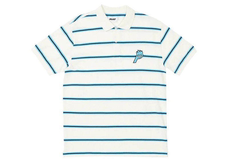 Palace x Spitfire Polo White