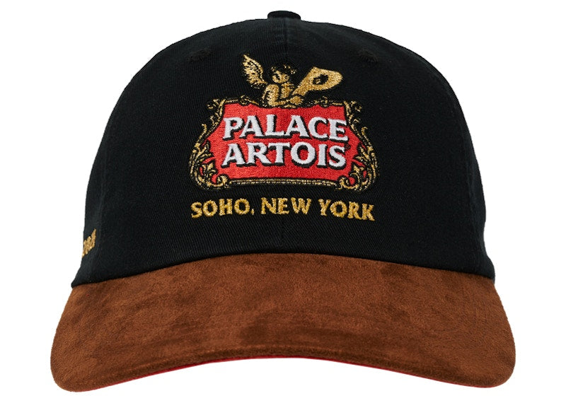 Palace x Stella Artois 6-Panel Black