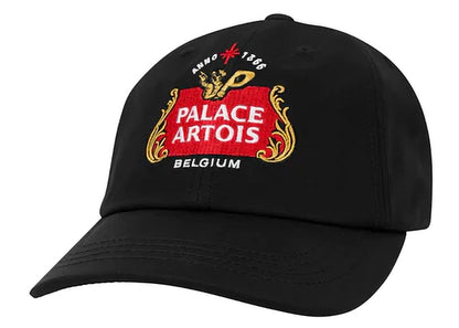 Palace x Stella Artois 6-Panel (SS24) Black