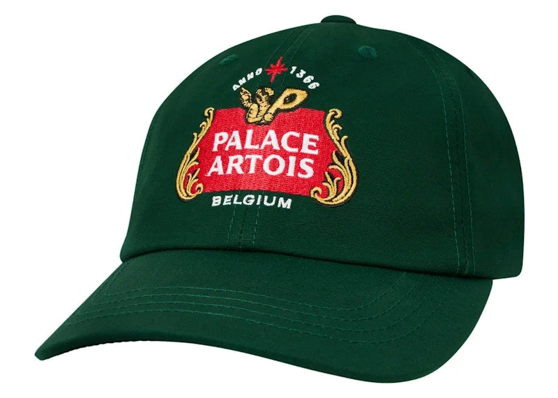 Palace x Stella Artois 6-Panel (SS24) Bottle Green