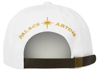 Palace x Stella Artois 6-Panel (SS24) White