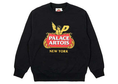 Palace x Stella Artois Cartouche Crew Black