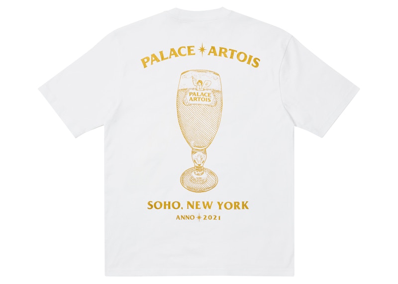 Palace x Stella Artois Chalice T-shirt White