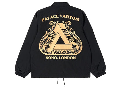Palace x Stella Artois Coach Jacket Black