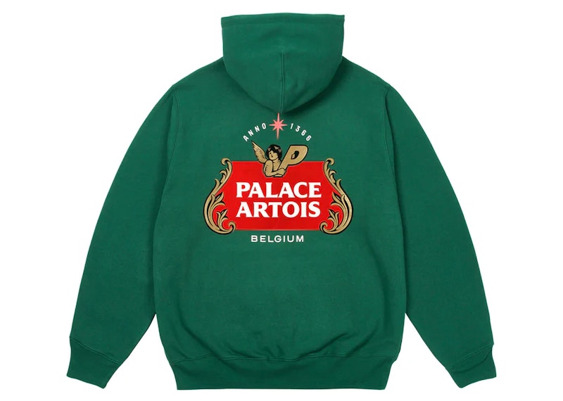 Palace x Stella Artois Hood Bottle Green
