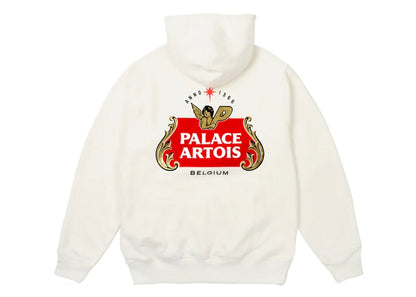 Palace x Stella Artois Hood White