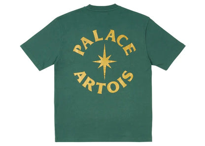 Palace x Stella Artois T-Shirt Bottle Green