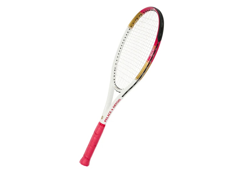 Palace x Stella Artois Tennis Racquet With Head Cover White