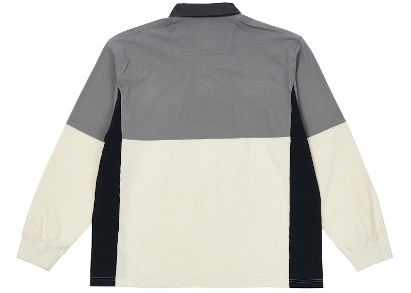 Palace x The North Face Purple Label High Bulky Rugby Shirt Grey