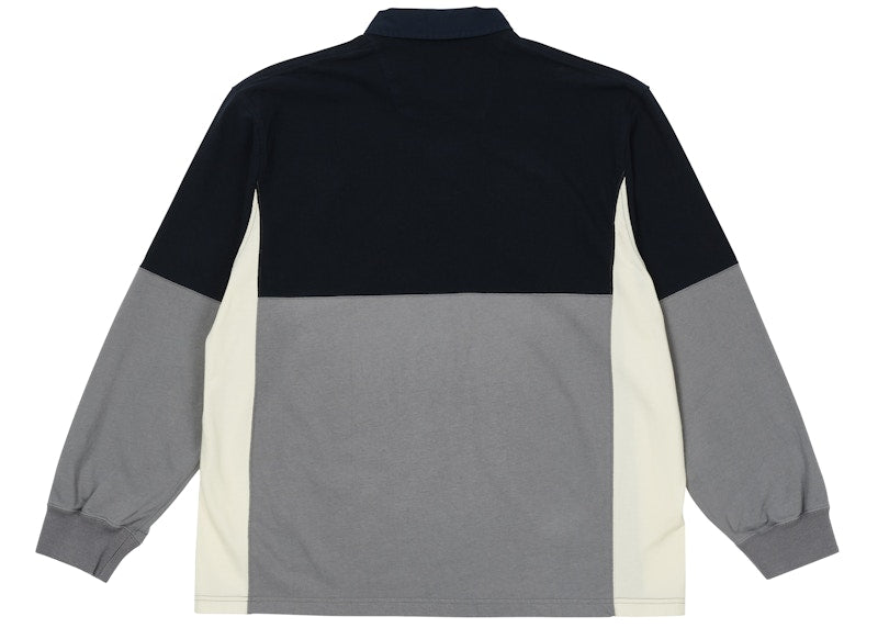 Palace x The North Face Purple Label High Bulky Rugby Shirt Navy