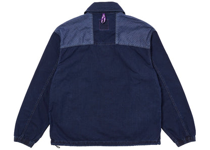 Palace x The North Face Purple Label Indigo Ripstop Coach Jacket Indigo