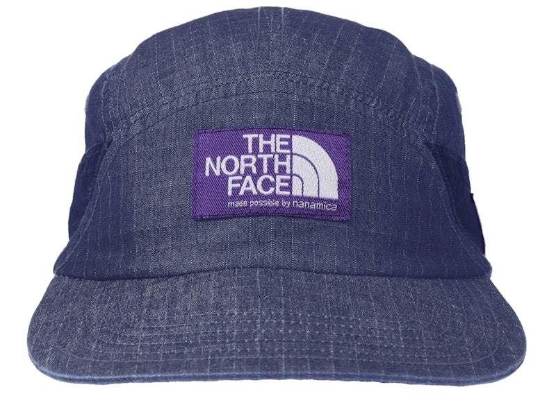 Palace x The North Face Purple Label Indigo Ripstop Field Cap Indigo