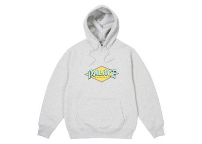 Palace x Thrasher Hood Grey Marl