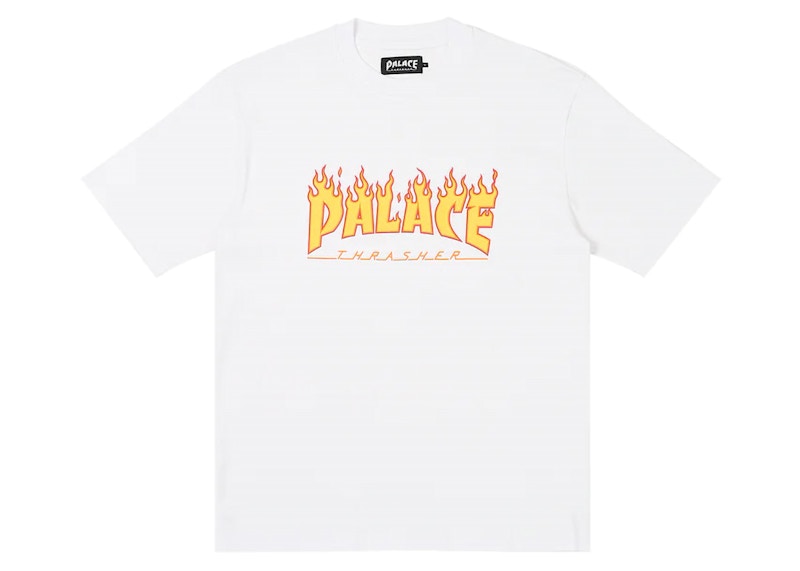 Palace x Thrasher T-shirt White