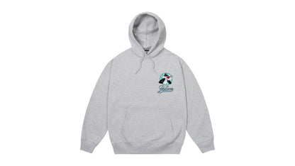 Palace x UGG Looney Tunes Hoodie Grey Marl