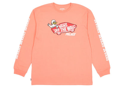 Palace x Vans Duck Out Longsleeve Fusion Coral
