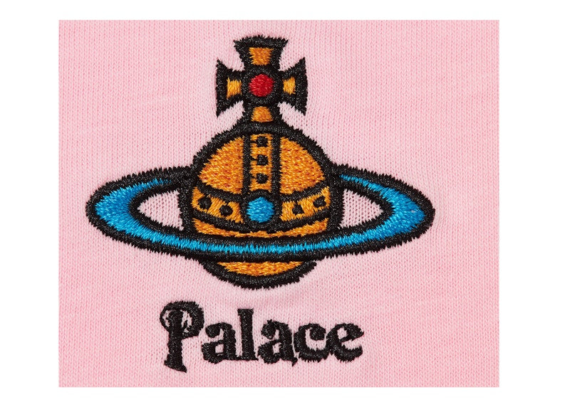 Palace x Vivienne Westwood Baby Tee Pink