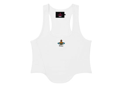 Palace x Vivienne Westwood Corset Rib Vest White
