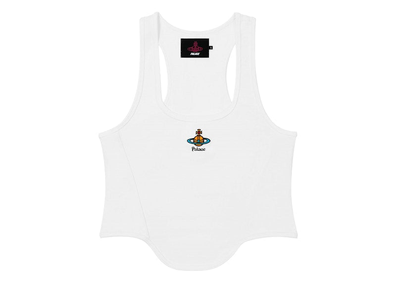 Palace x Vivienne Westwood Corset Rib Vest White