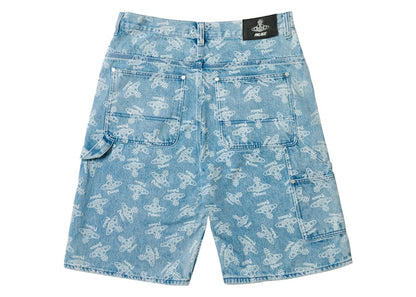 Palace x Vivienne Westwood Denim Short Orb Stone Wash