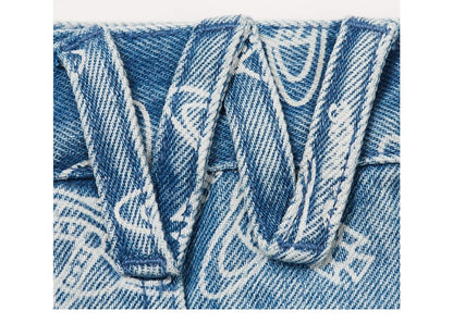 Palace x Vivienne Westwood Denim Skirt Orb Stone Wash