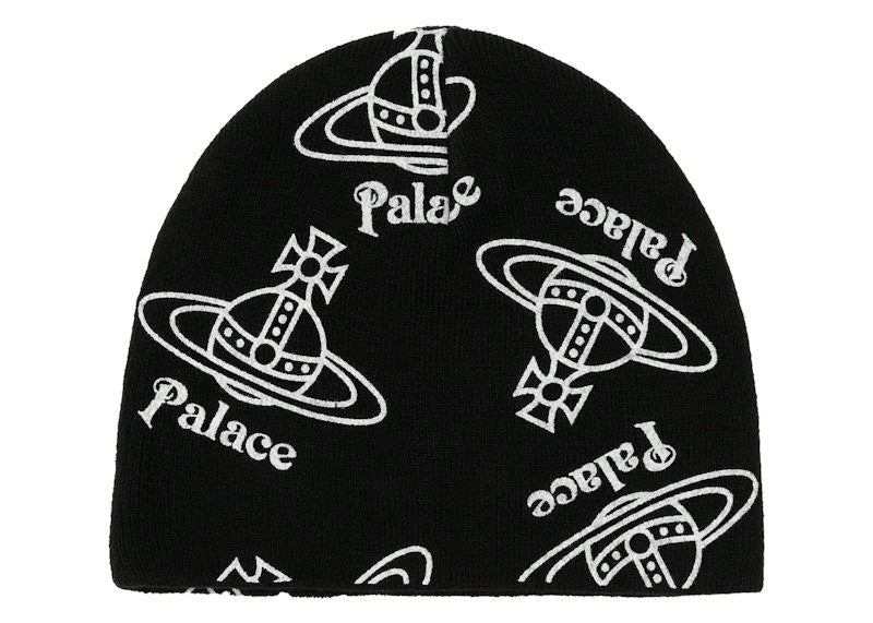 Palace x Vivienne Westwood Jersey Beanie Black