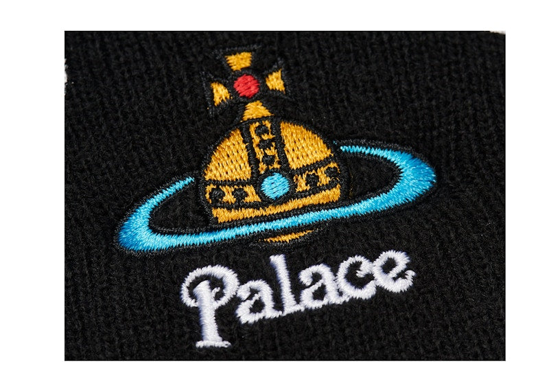 Palace x Vivienne Westwood Jersey Beanie Black