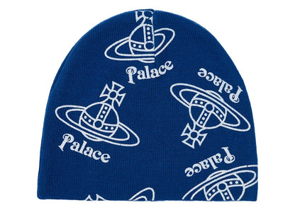 Palace x Vivienne Westwood Jersey Beanie Indigo