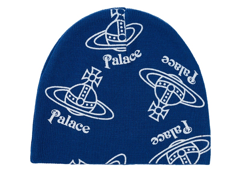 Palace x Vivienne Westwood Jersey Beanie Indigo