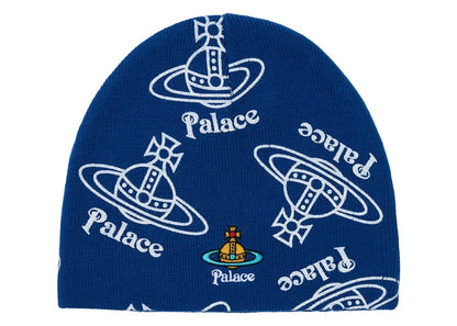 Palace x Vivienne Westwood Jersey Beanie Indigo