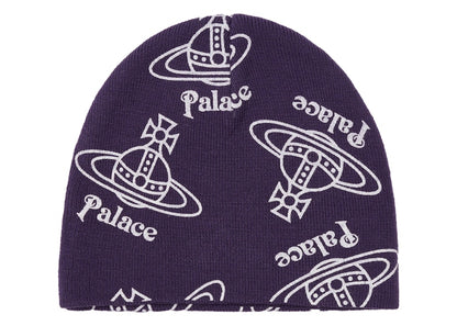 Palace x Vivienne Westwood Jersey Beanie Purple