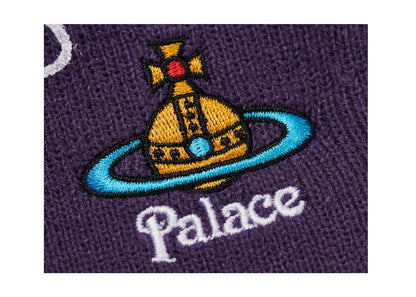 Palace x Vivienne Westwood Jersey Beanie Purple