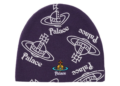 Palace x Vivienne Westwood Jersey Beanie Purple