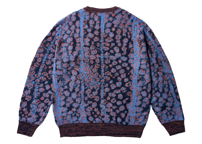 Palace x Vivienne Westwood Knit Crew Pink Leopard