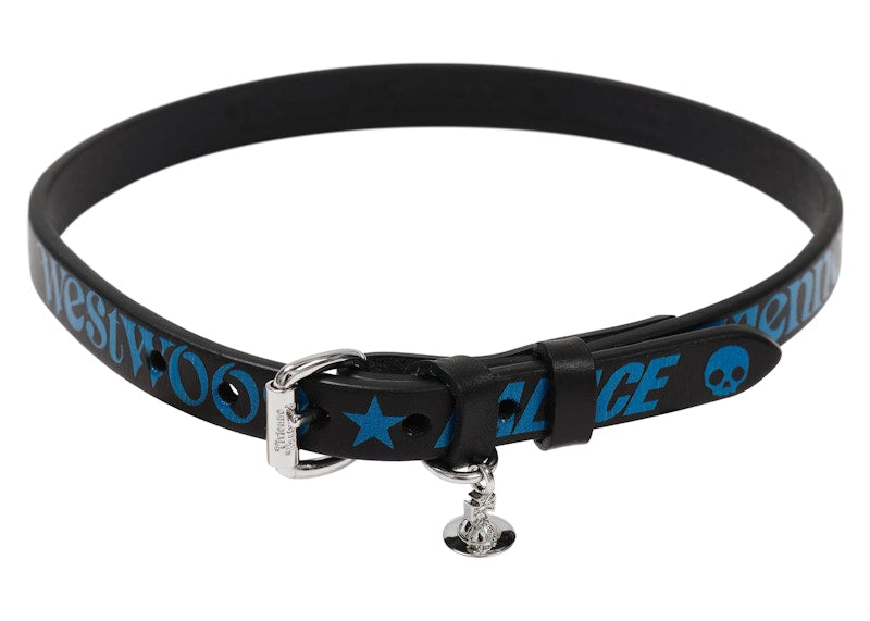 Palace x Vivienne Westwood Leather Choker Black