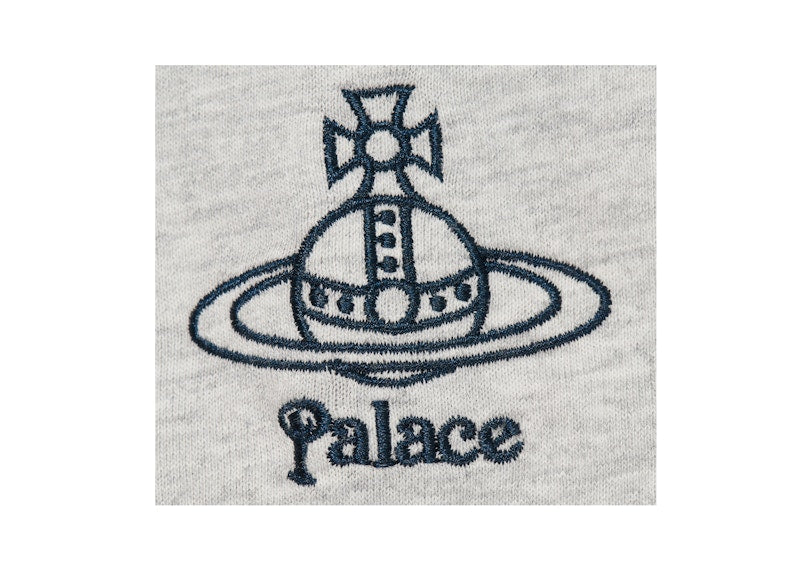 Palace x Vivienne Westwood Ringer T-Shirt Grey